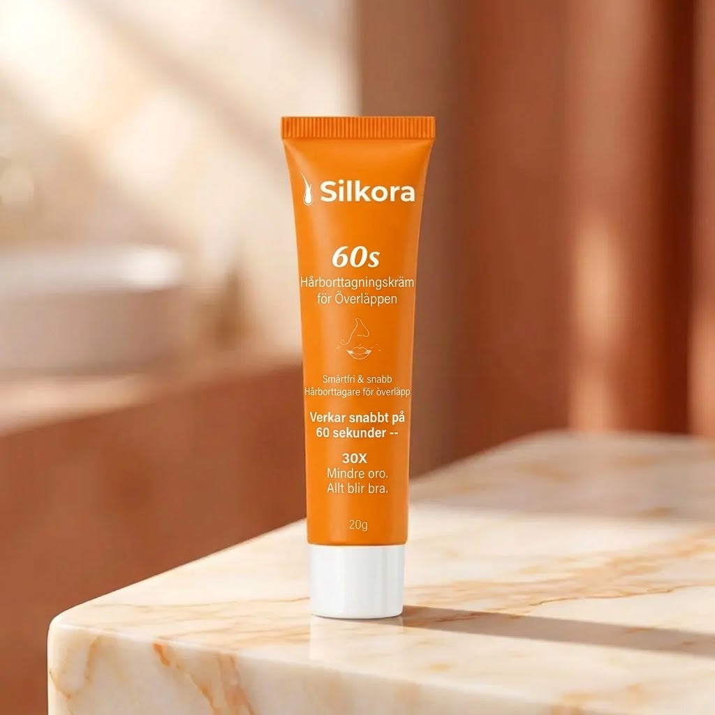 Silkora™ | Ta bort oönskad ansiktsbehåring permanent på bara 60 sekunder!