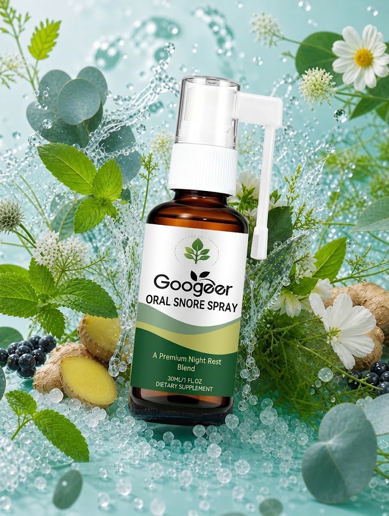 Googeer | Naturlig halsspray mot snarkning