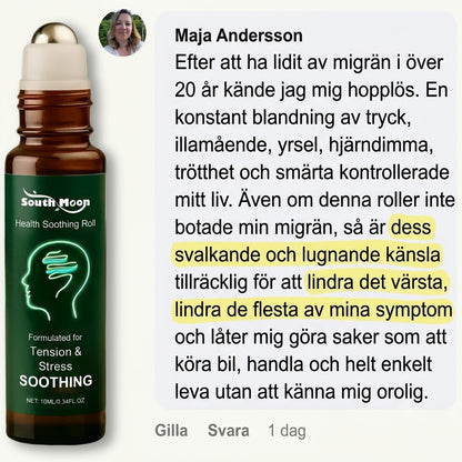 Migränlindrande Roll-On | Känn skillnaden på bara några minuter