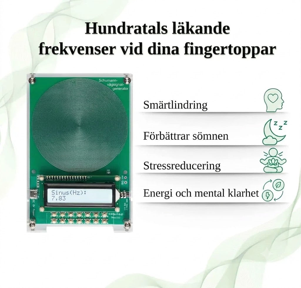 Vibrationsvåg | Terapeutisk frekvensgenerator