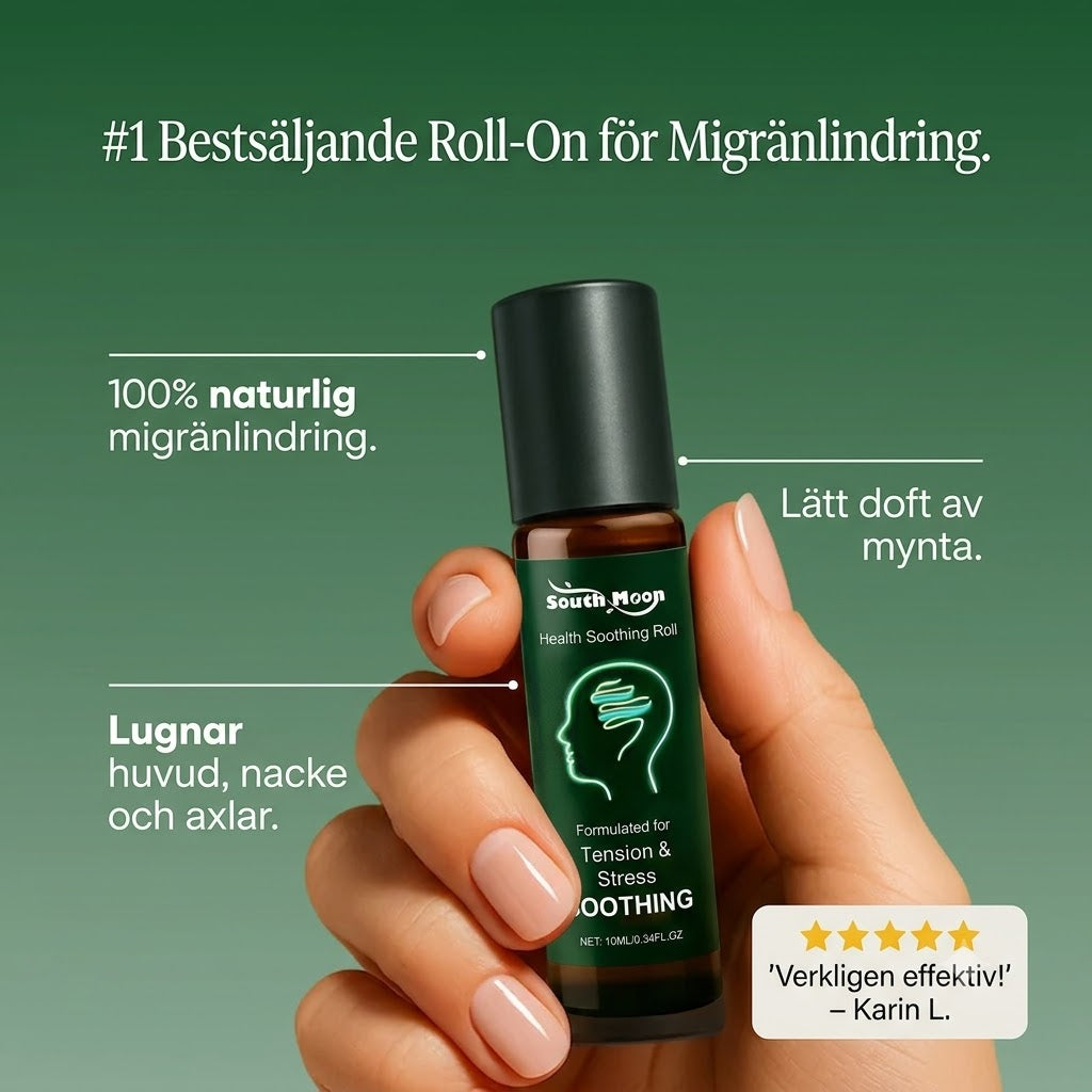Migränlindrande Roll-On | Känn skillnaden på bara några minuter