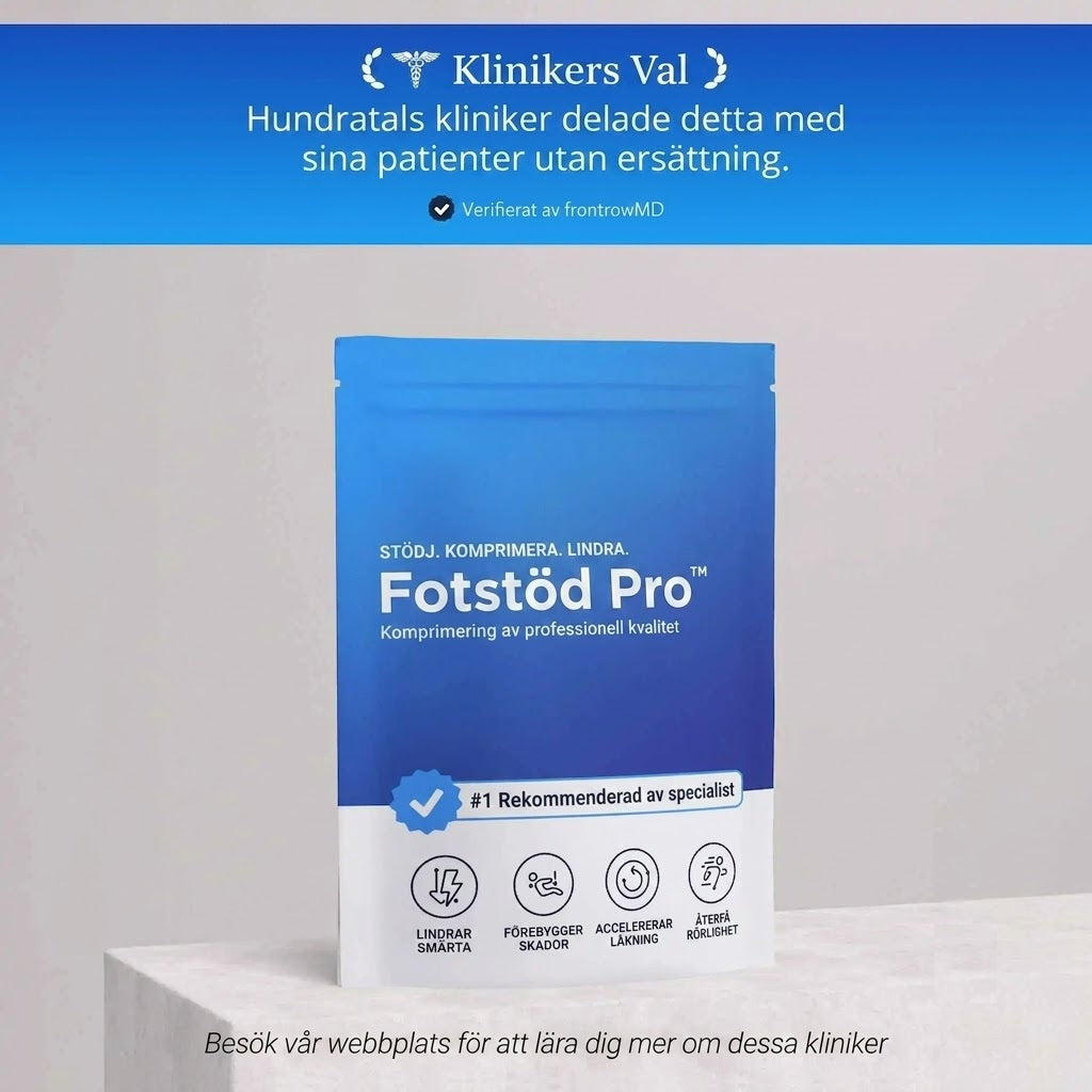 Fotstöd Pro™ | återställning av blodflödet + stöd i flera riktningar