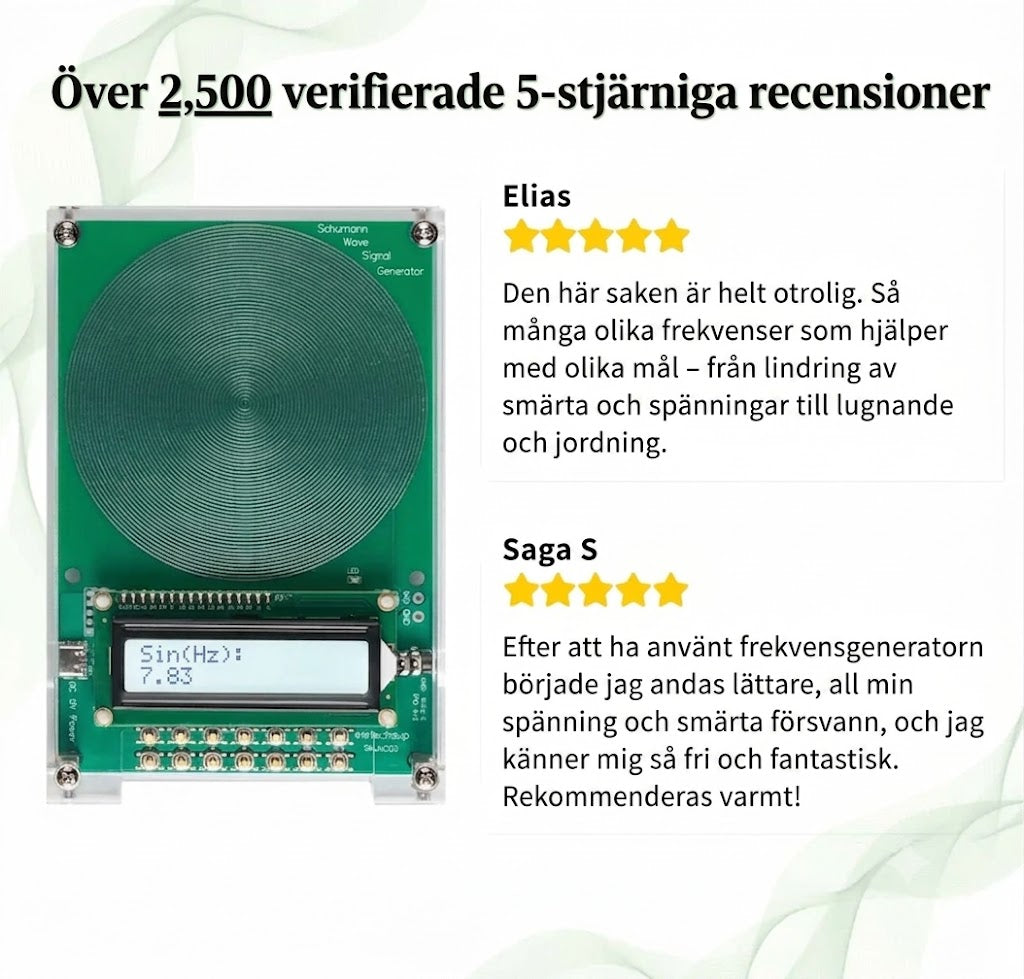 Vibrationsvåg | Terapeutisk frekvensgenerator