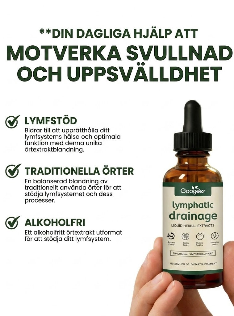Googeer | Lymfdränage Formula