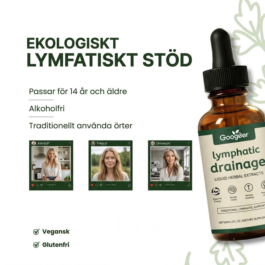 Googeer | Lymfdränage Formula
