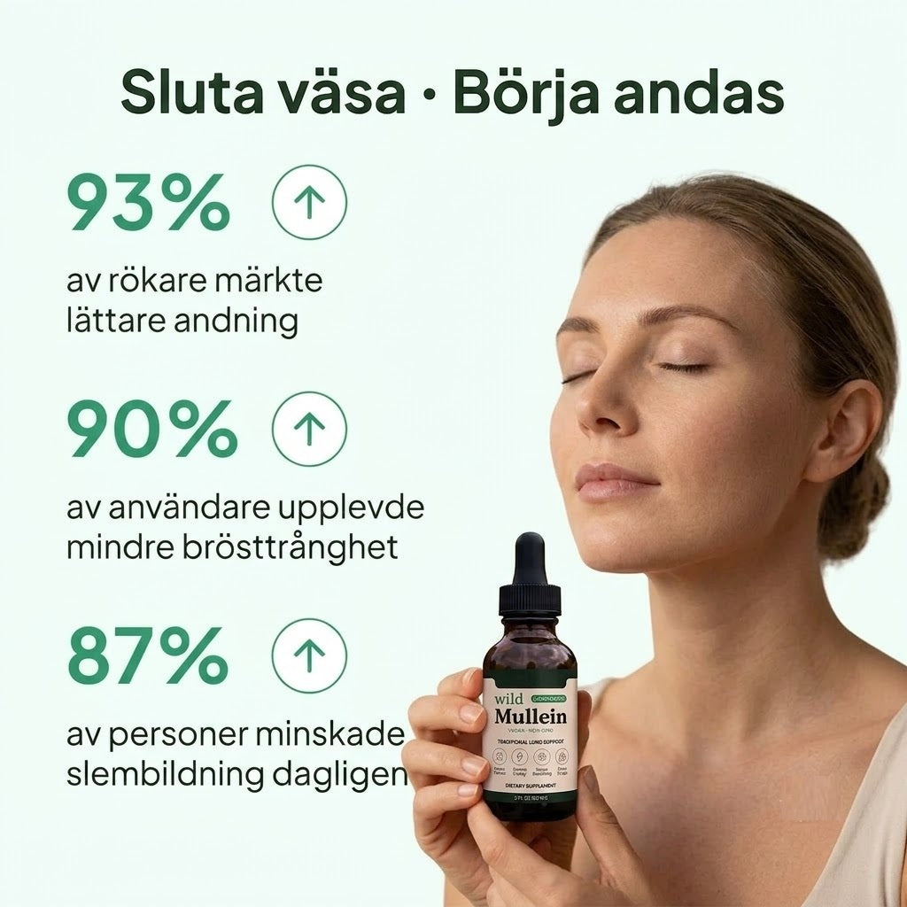 Lungoria | Rensa bort fastsittande slem och återfå lättare andning på bara 7 dagar!