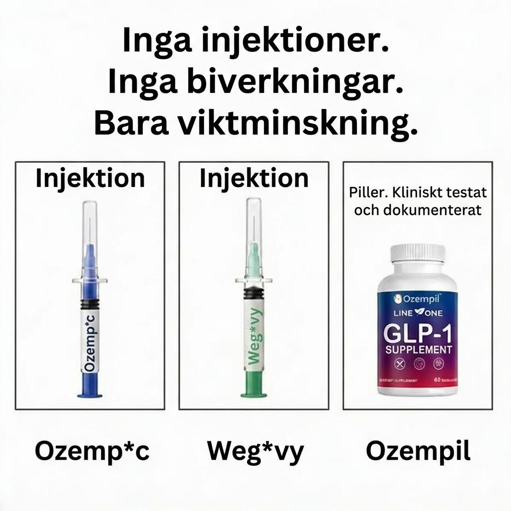 Ozempil™ - Hur man går ner 10 kilo på 4 veckor utan att träna!