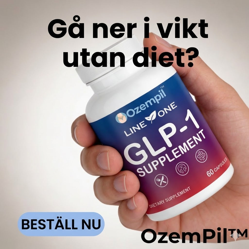 Ozempil™ - Hur man går ner 10 kilo på 4 veckor utan att träna!