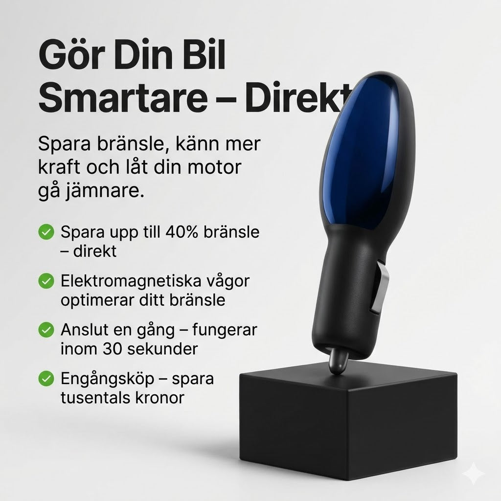 Kraftstoffsparer™ | Minska bränslespillet direkt med 40 %