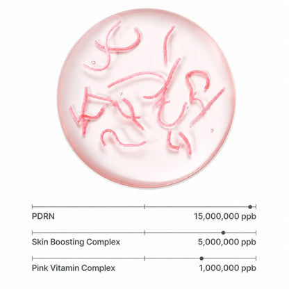 Pink PDRN Vitamine Ampoule | DNA från koreansk lax. Återfå din lyster på 72 timmar.
