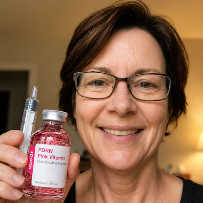 Pink PDRN Vitamine Ampoule | DNA från koreansk lax. Återfå din lyster på 72 timmar.