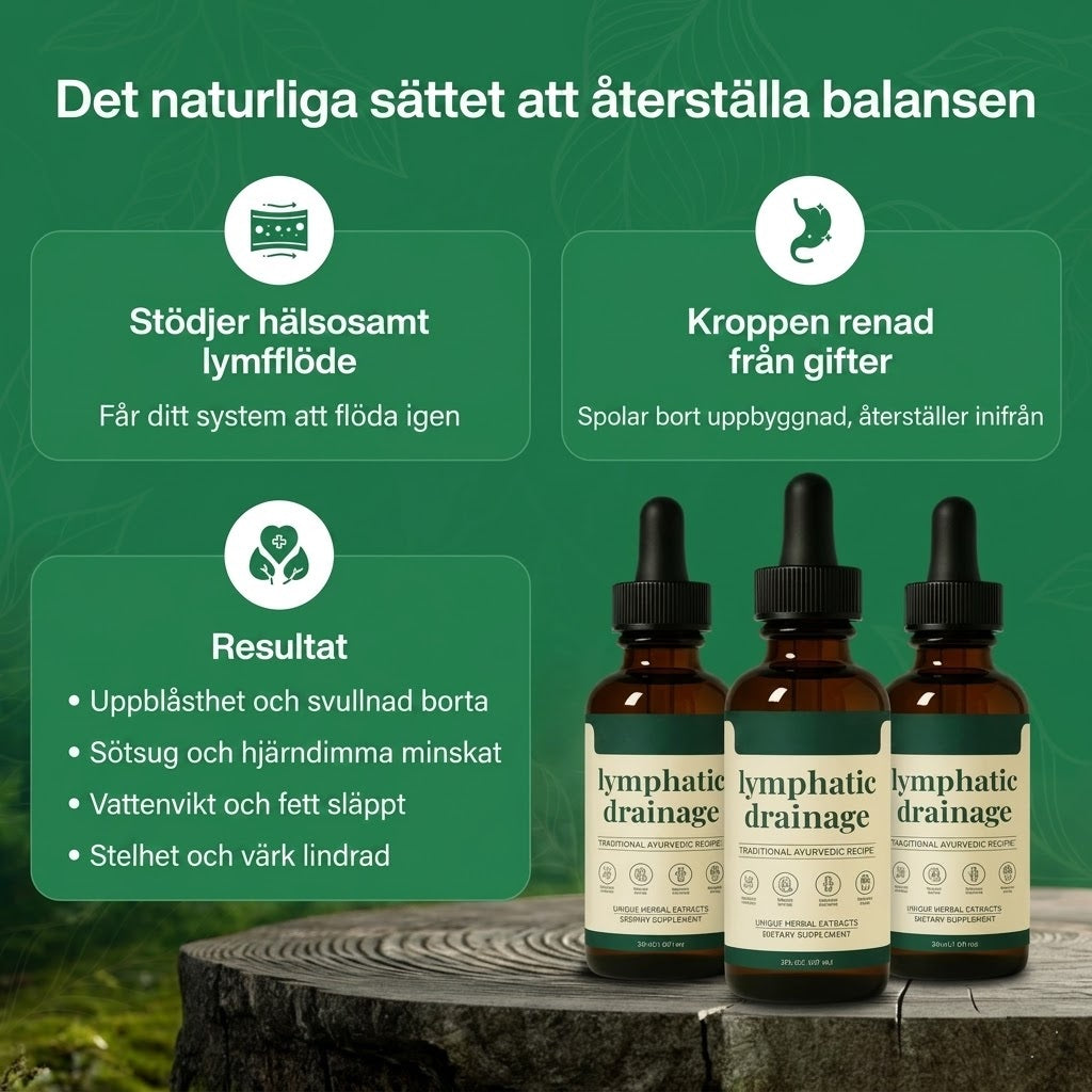 Lymphoria | Lymfdräneringsdroppar
