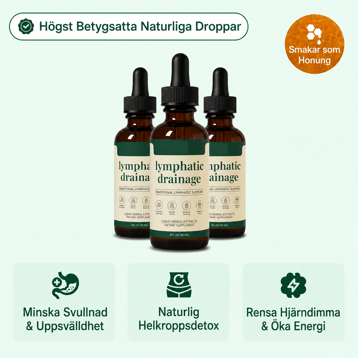 Lymphoria | Lymfdräneringsdroppar