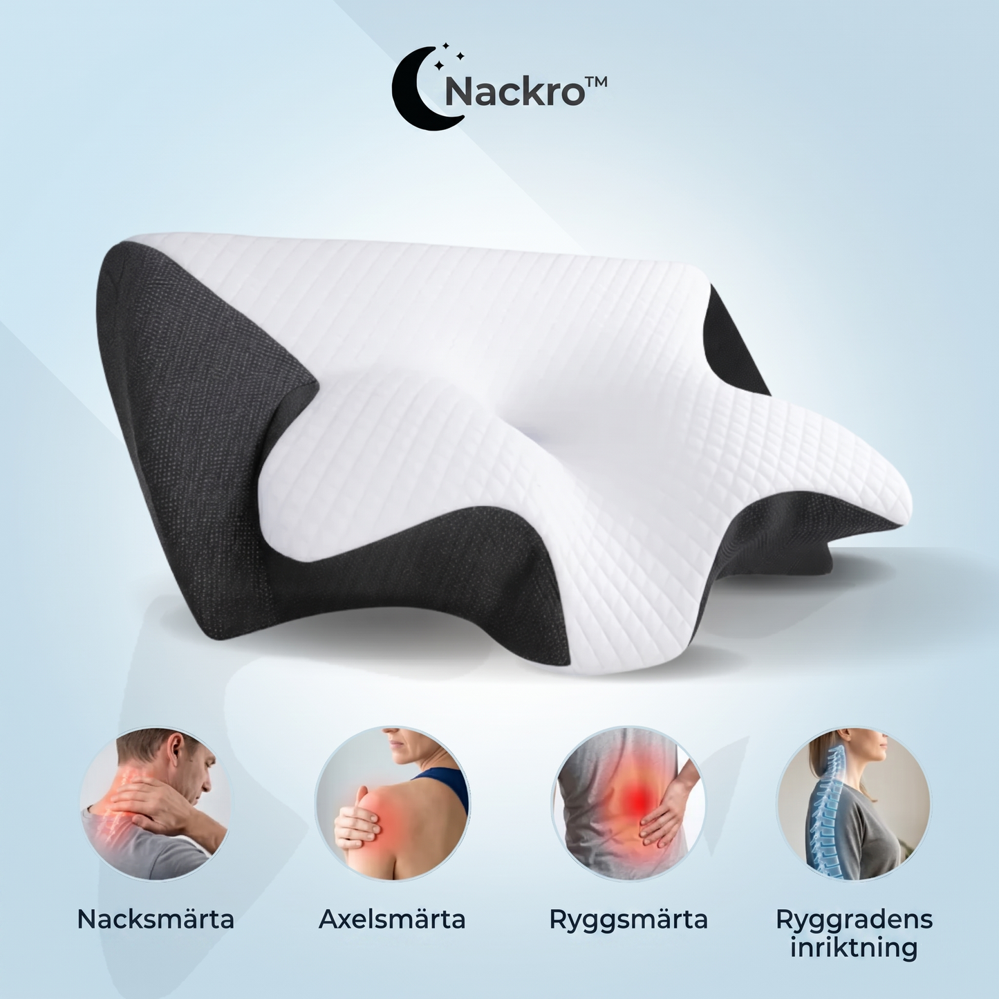 Nackro™ nackkudden - Äntligen vakna utan smärta