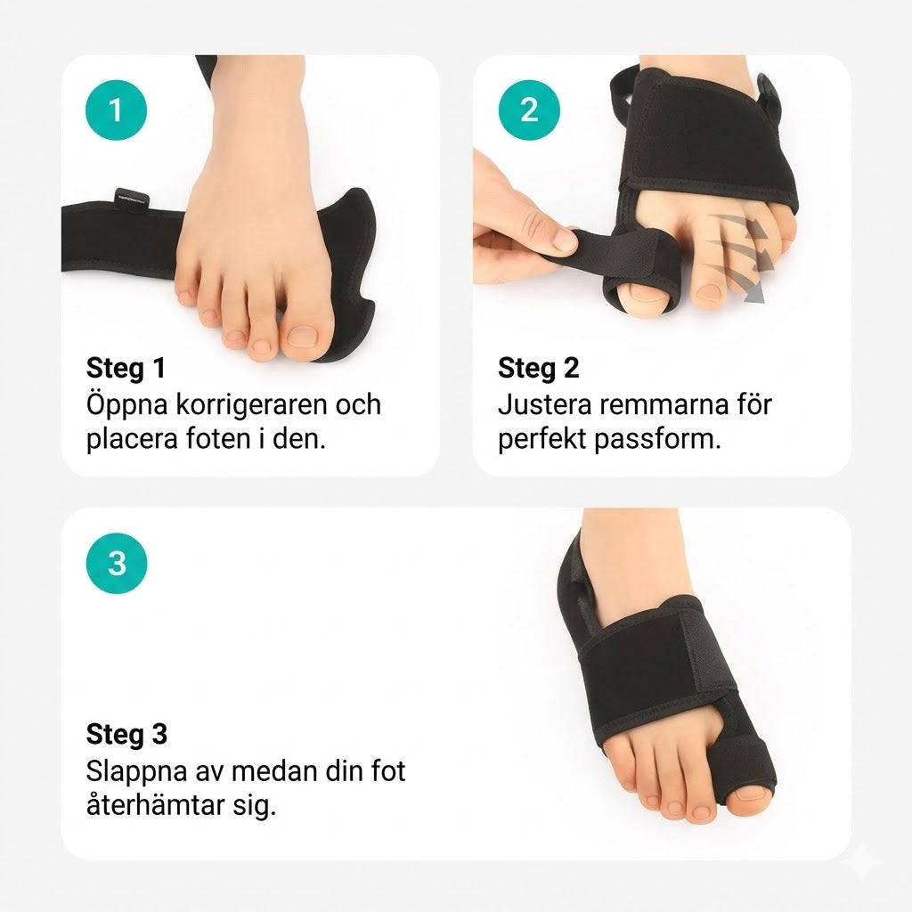 Mjuk tåkorrigerare (vänster + höger) – och hur du stoppar det utan operation