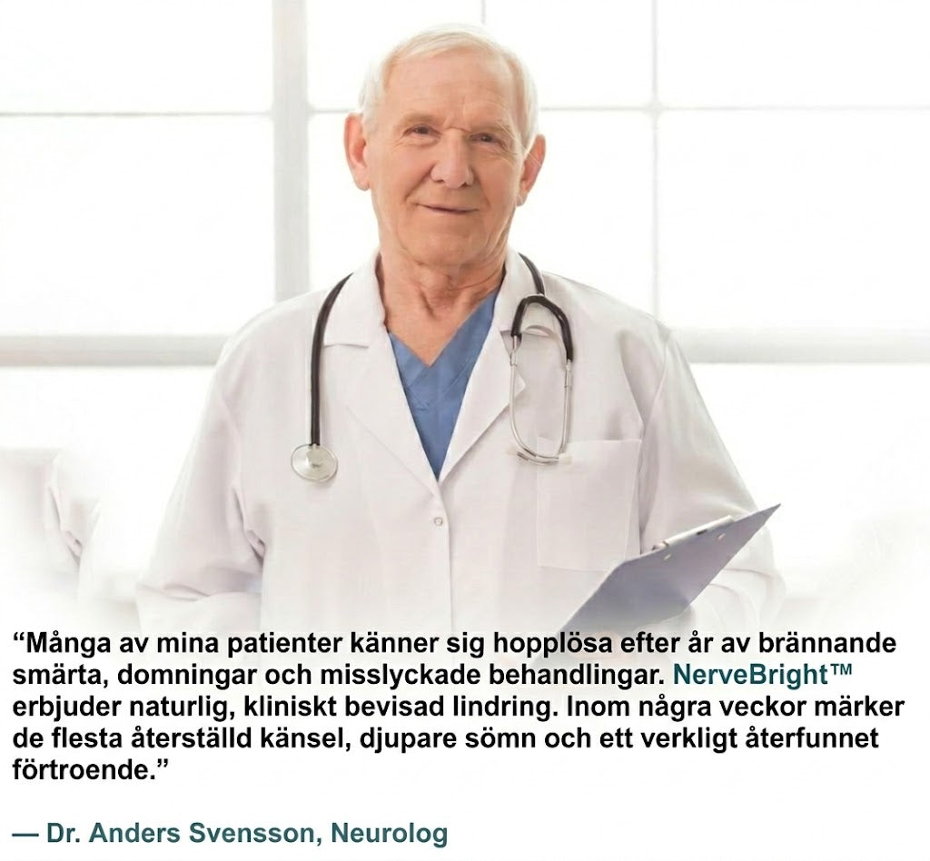Nervebright -Nervstöd | Säg adjö till brännande och domnande nervsmärtor